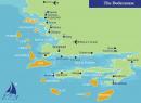 Dodecanese Islands in Aegean Sea